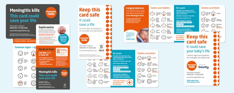 Signs And Symptoms Cards Order And Download Meningitis Now